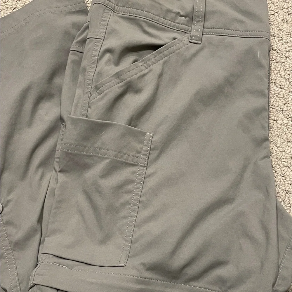 REI Kids Gray Cargo Pants - Picture 2 of 5